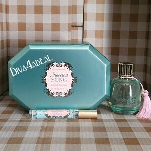 Bath & Body Works SWEETEST SONG 3.4 FL OZ EDP & .25 FL OZ Travel Spray B…